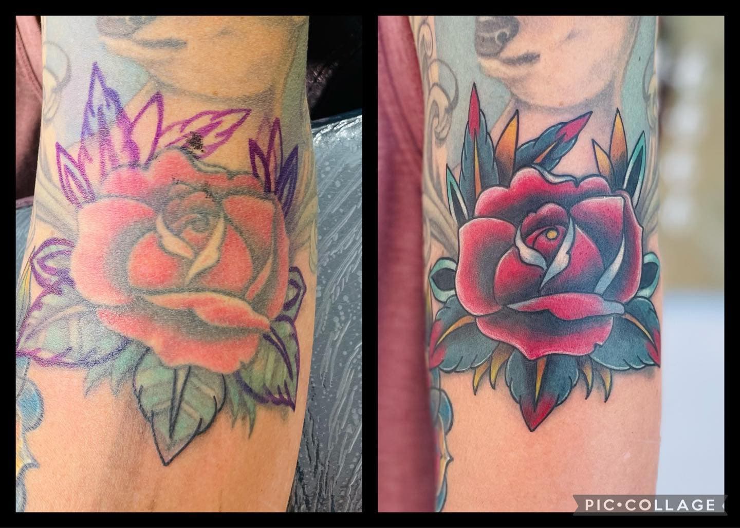 Coverups tattoo by D Christi