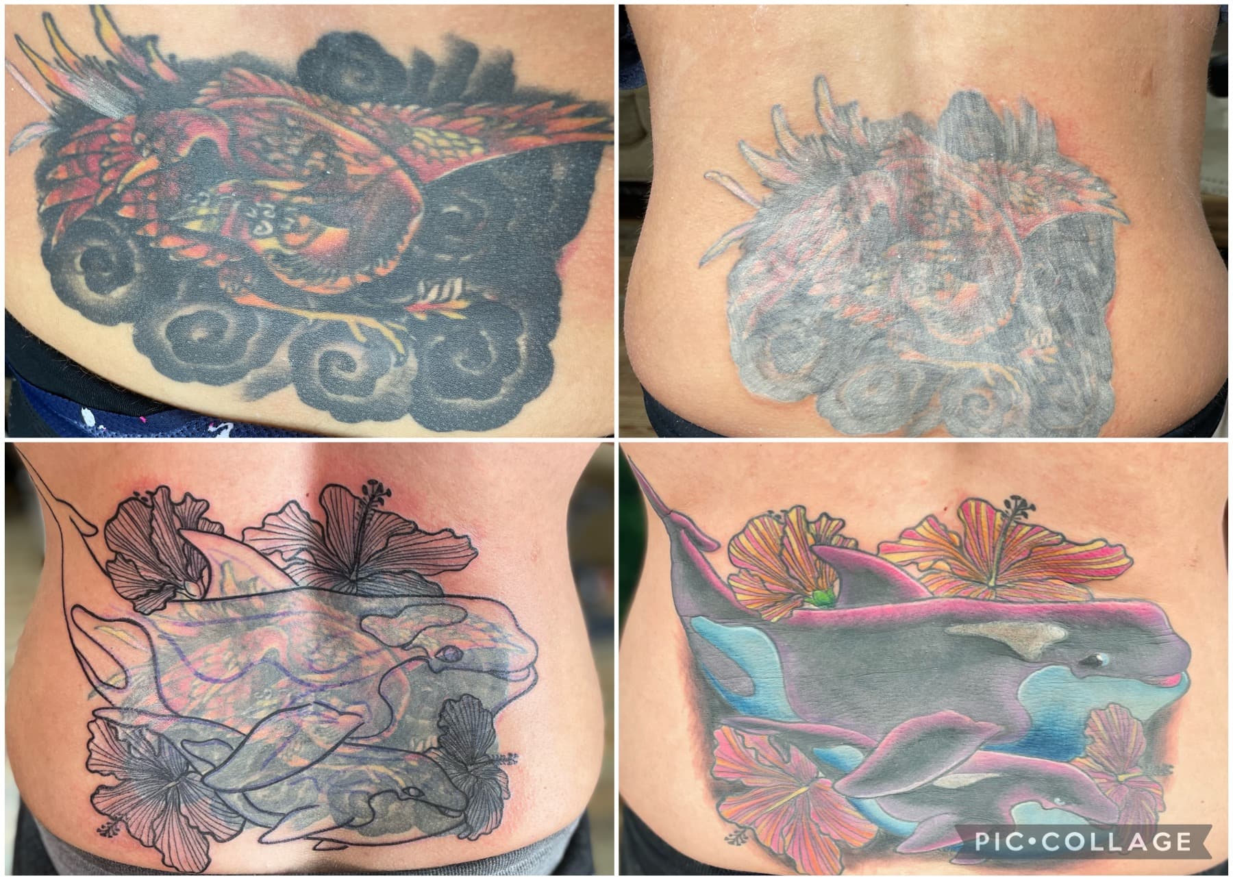 Coverups tattoo by D Christi
