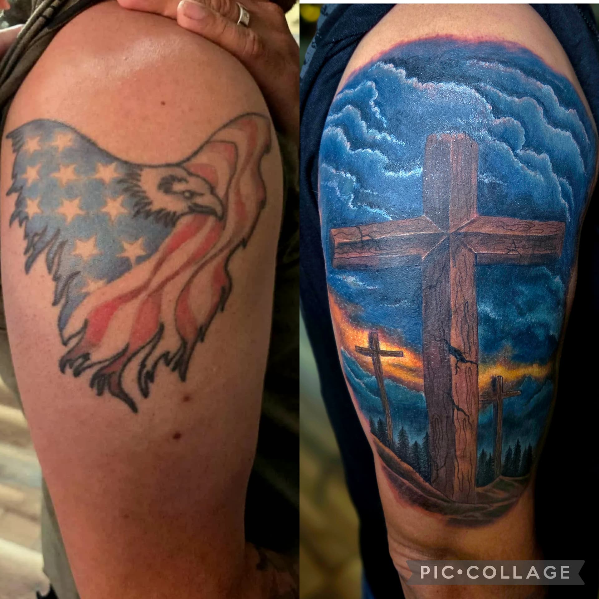 Coverups tattoo by D Christi