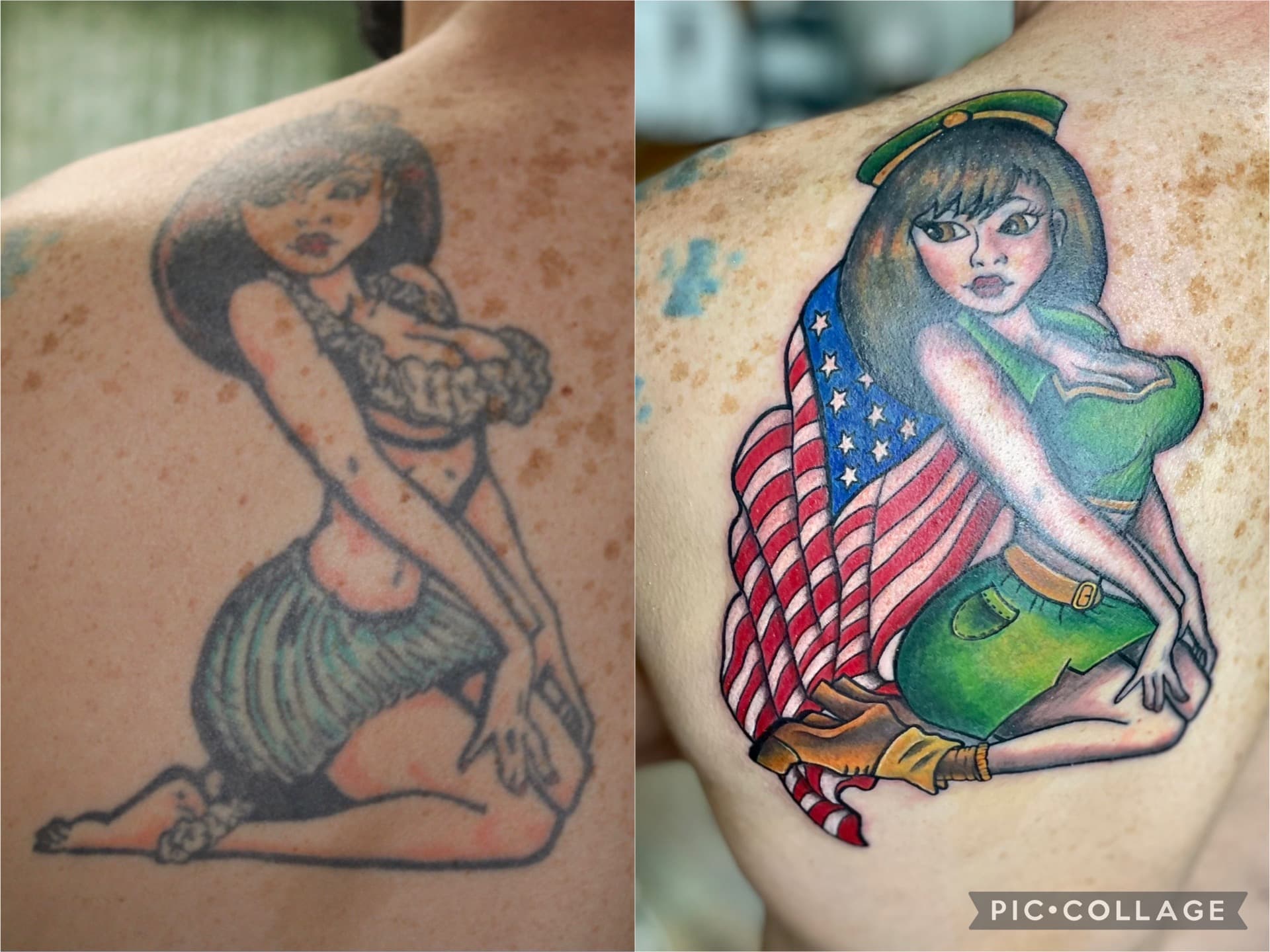 Coverups tattoo by D Christi