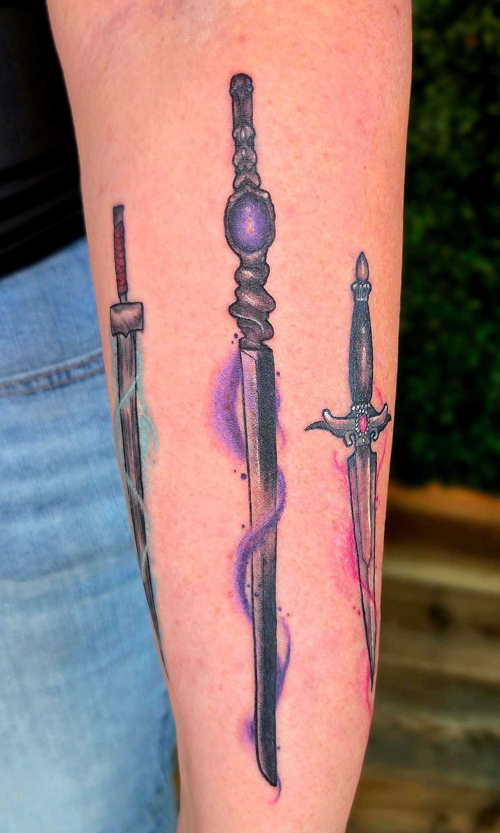 Fantasy & Anime tattoo by D Christi