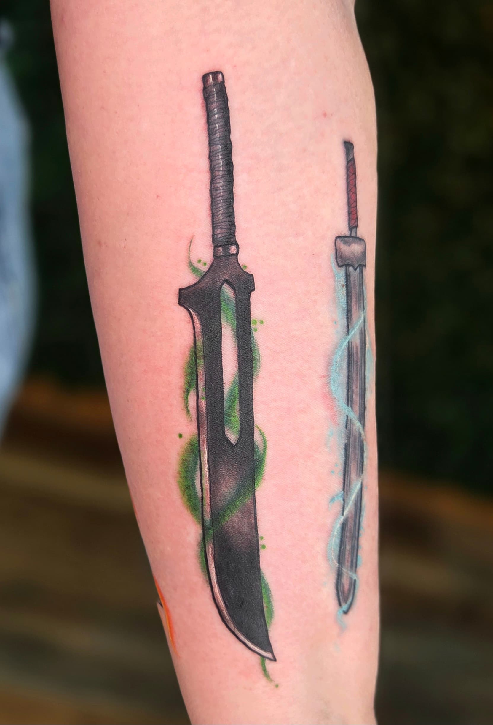 Fantasy & Anime tattoo by D Christi