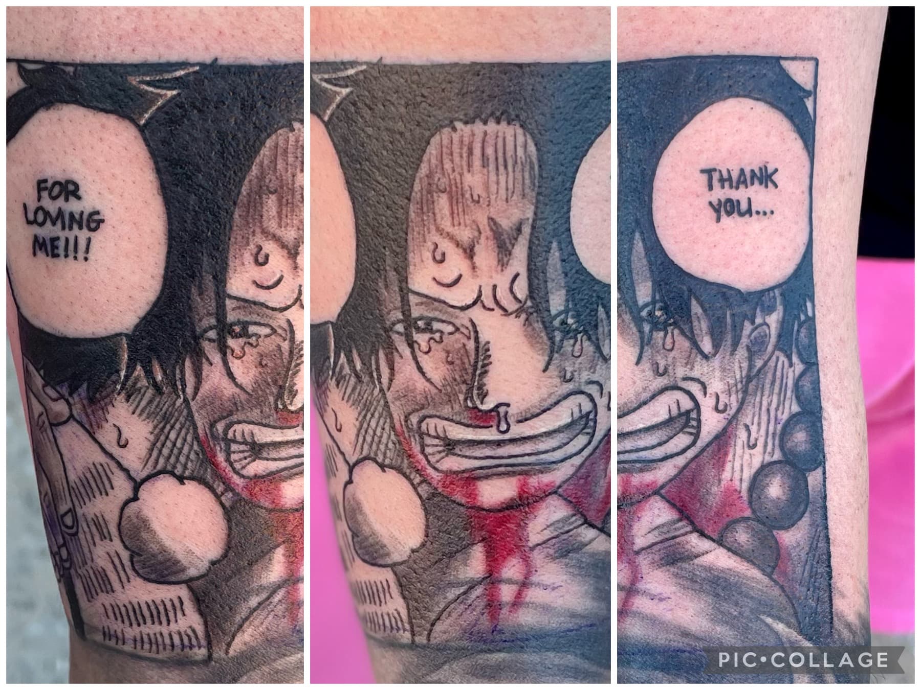 Fantasy & Anime tattoo by D Christi