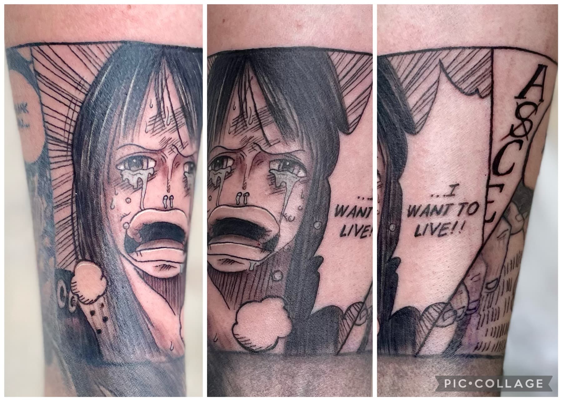 Fantasy & Anime tattoo by D Christi