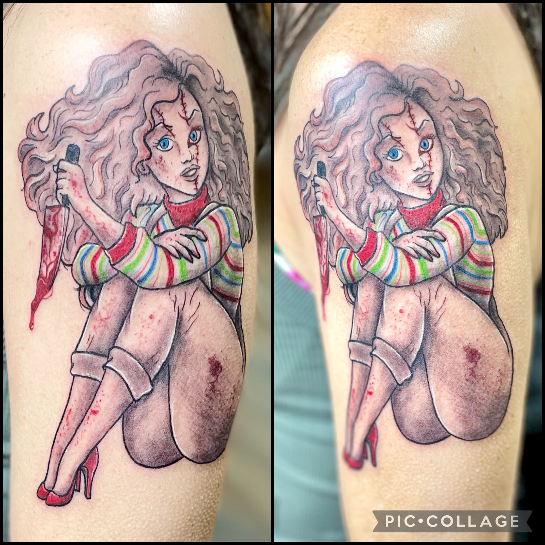 Fantasy & Anime tattoo by D Christi
