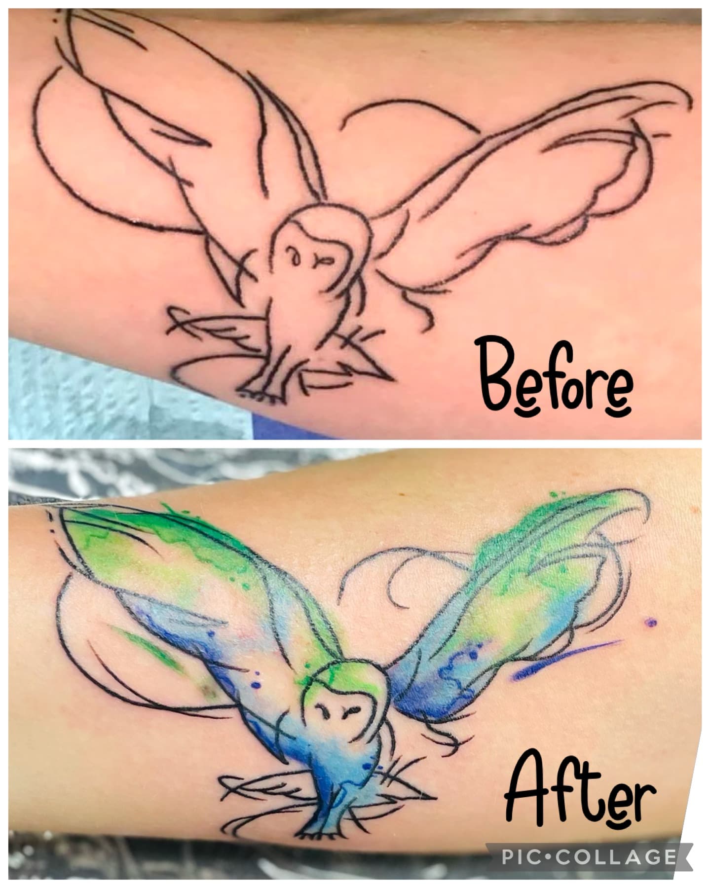 Fantasy & Anime tattoo by D Christi