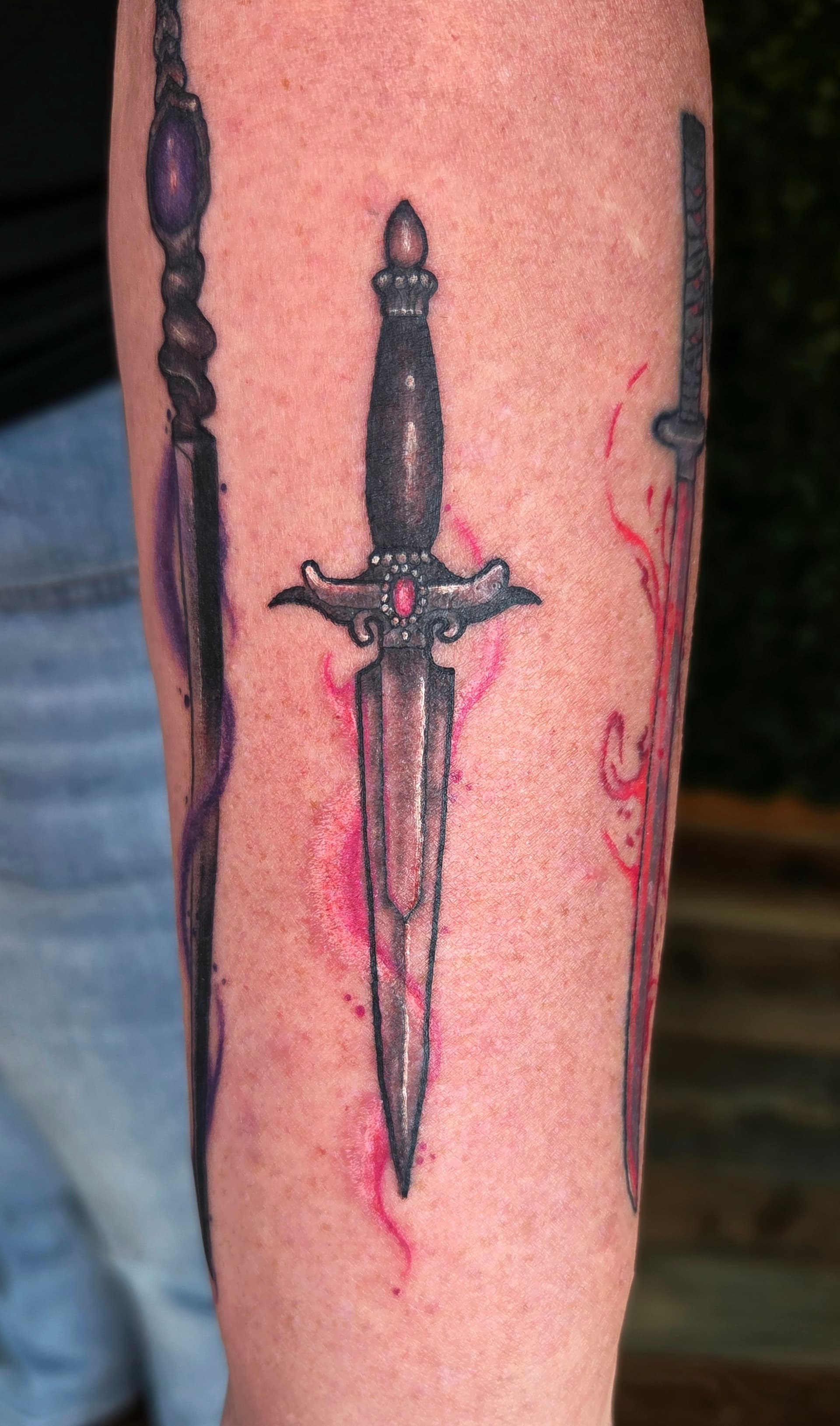 Fantasy & Anime tattoo by D Christi