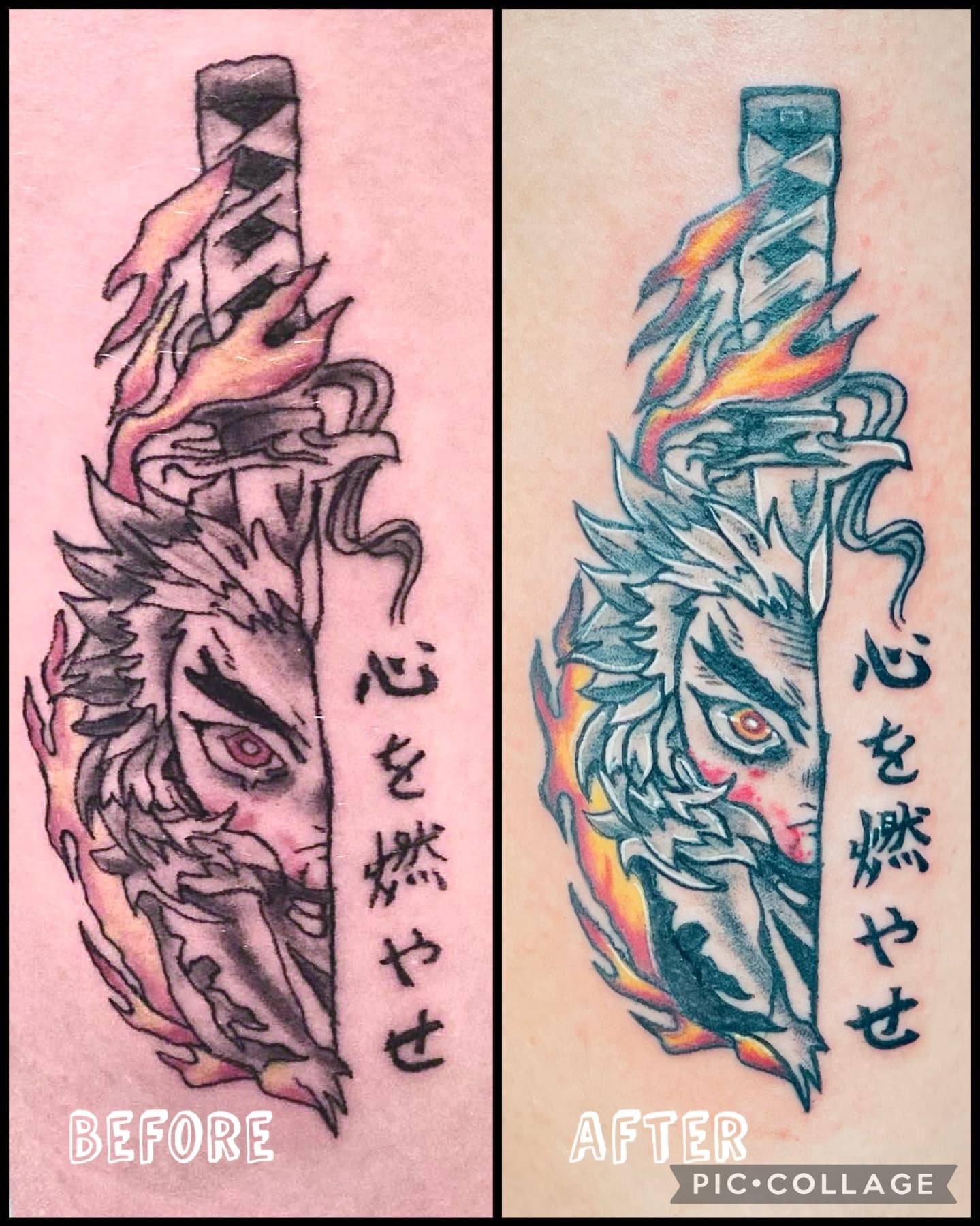 Fantasy & Anime tattoo by D Christi