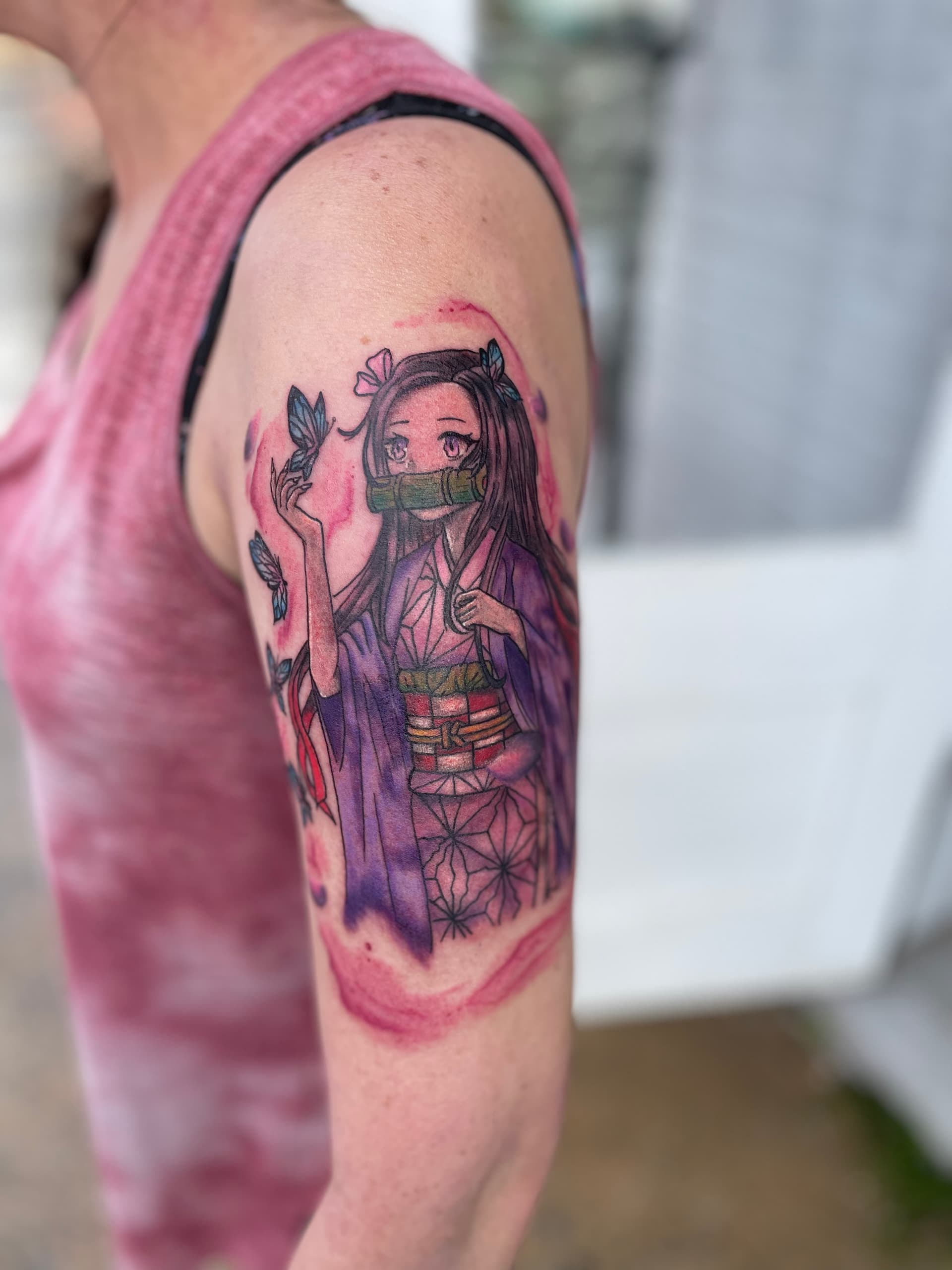 Fantasy & Anime tattoo by D Christi