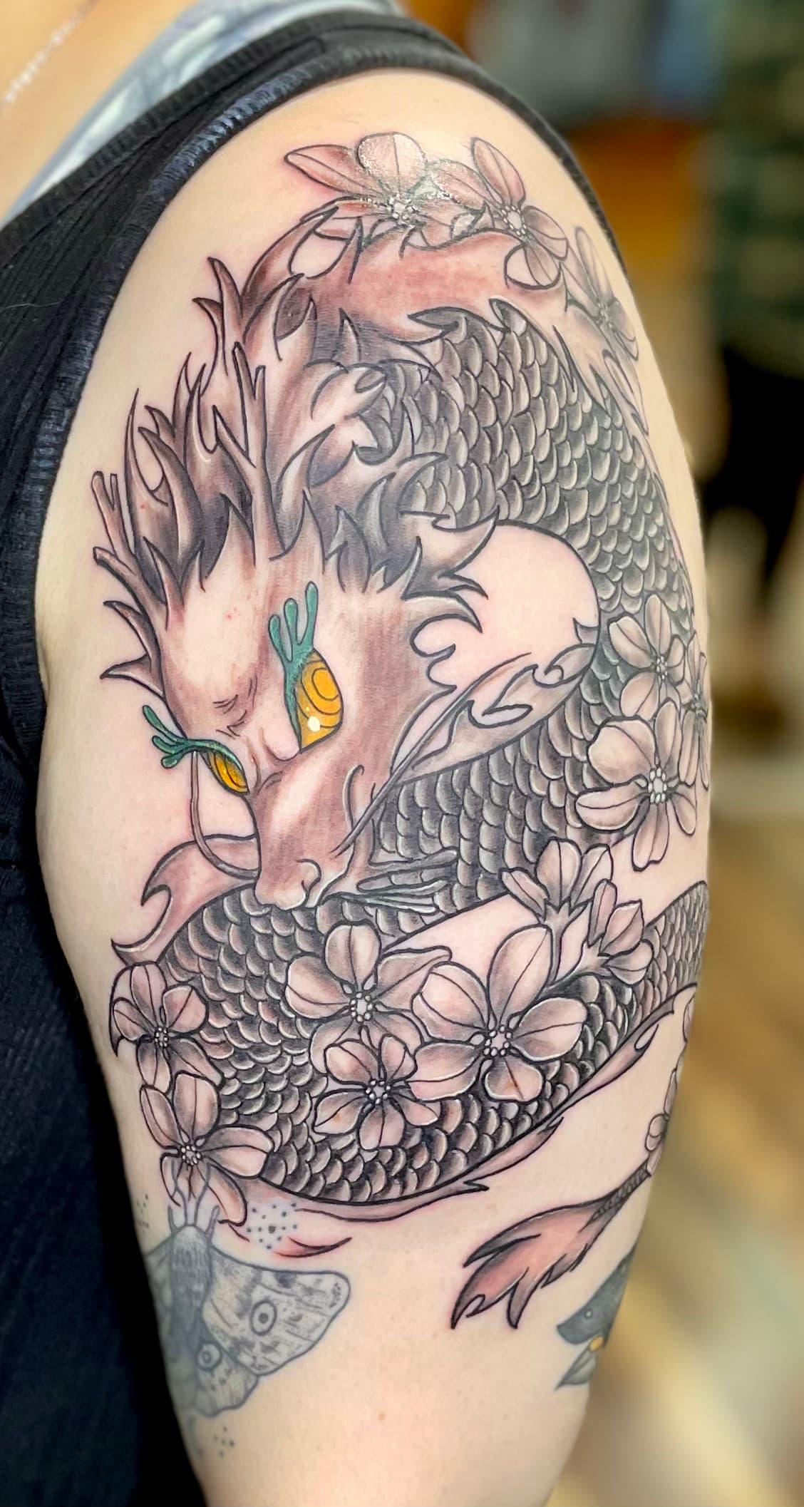 Fantasy & Anime tattoo by D Christi