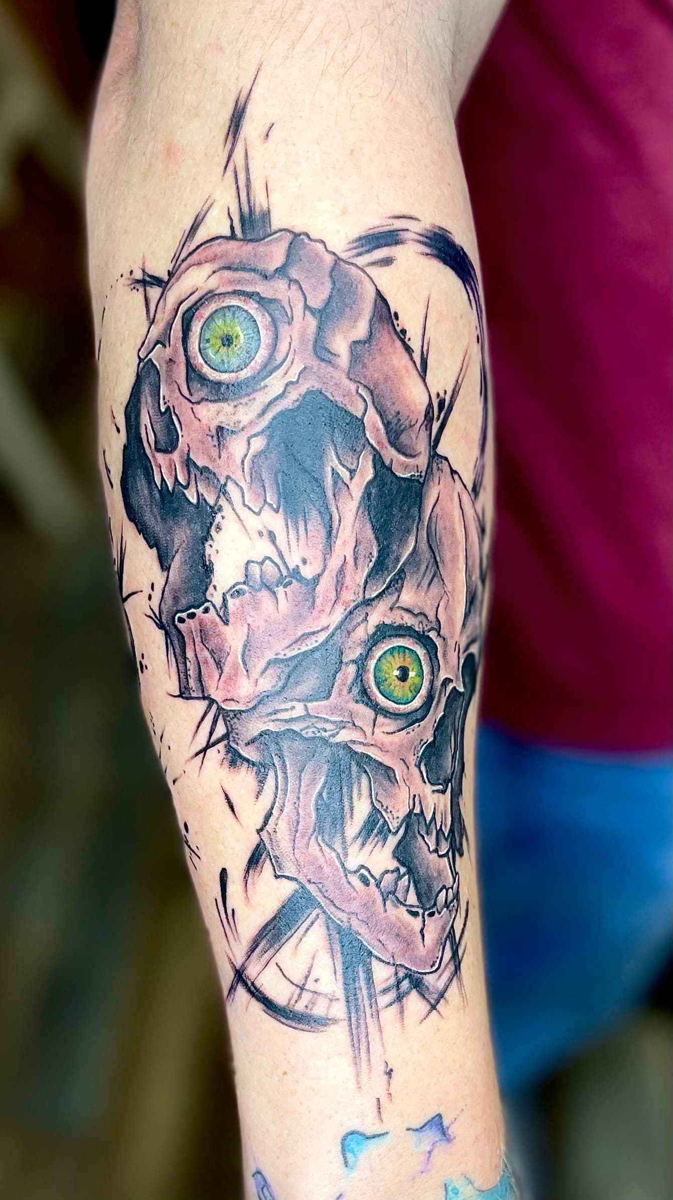 Fantasy & Anime tattoo by D Christi