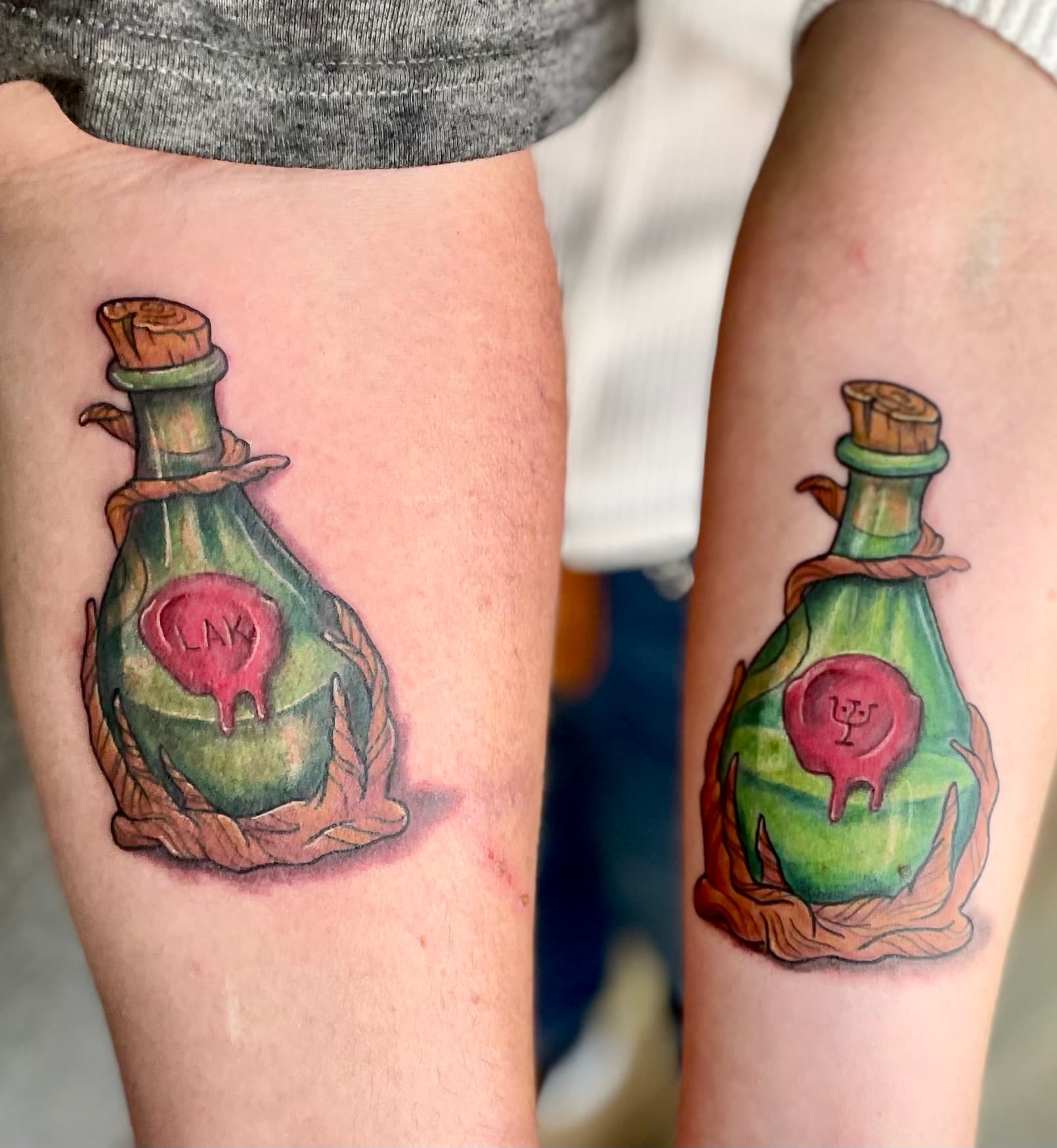 Fantasy & Anime tattoo by D Christi