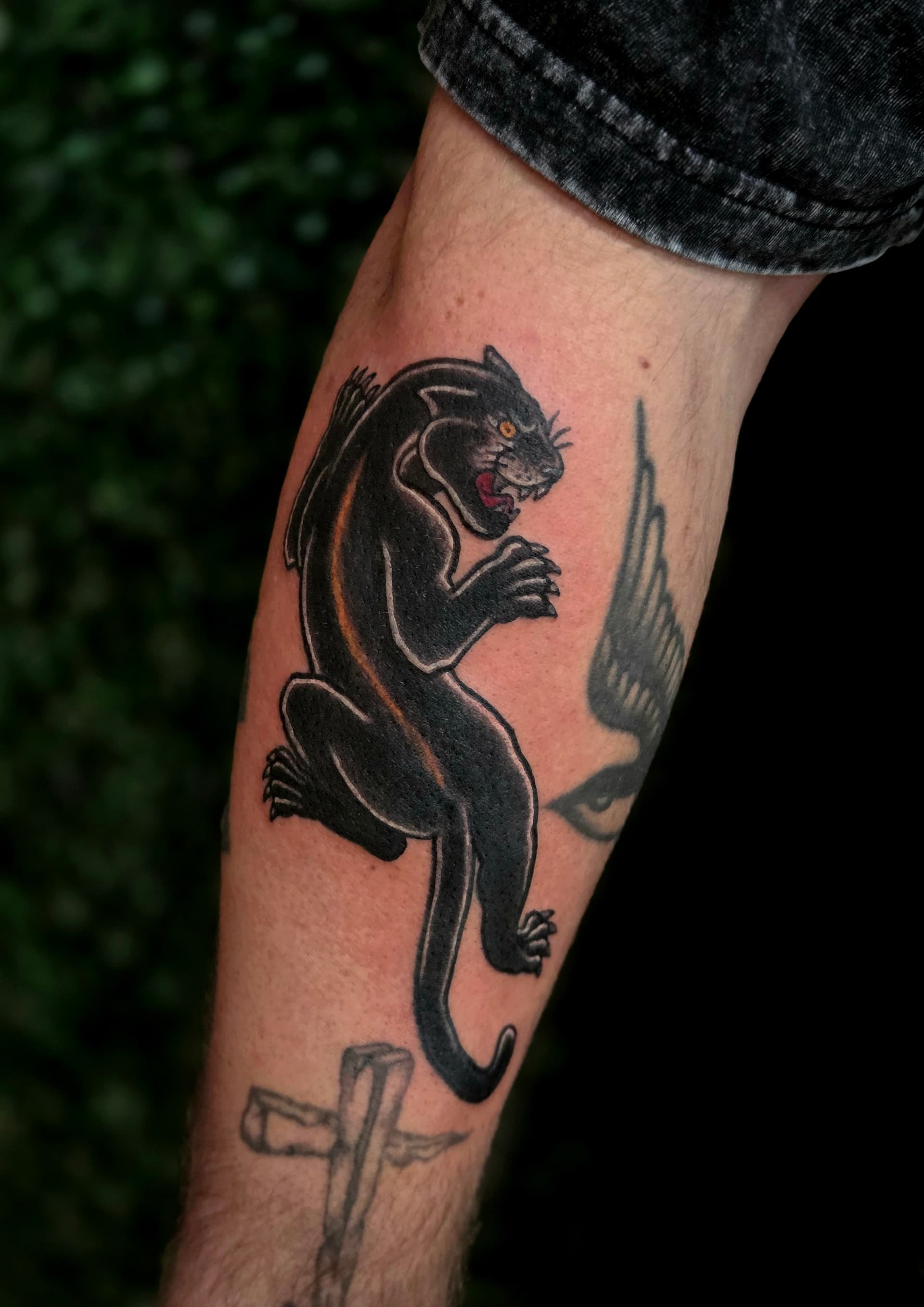 Neo-Traditional & Traditional tattoo by D Christi