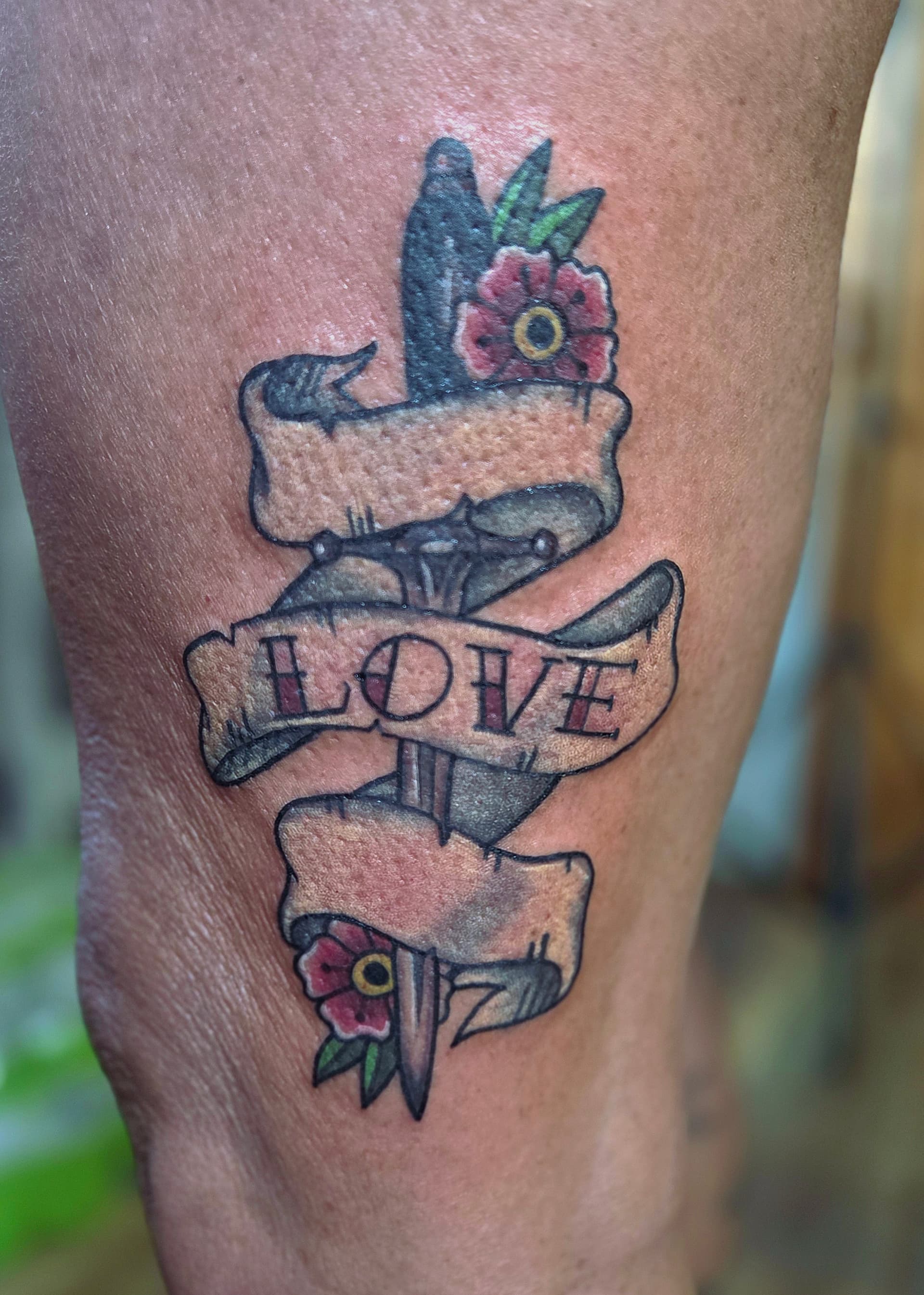 Neo-Traditional & Traditional tattoo by D Christi