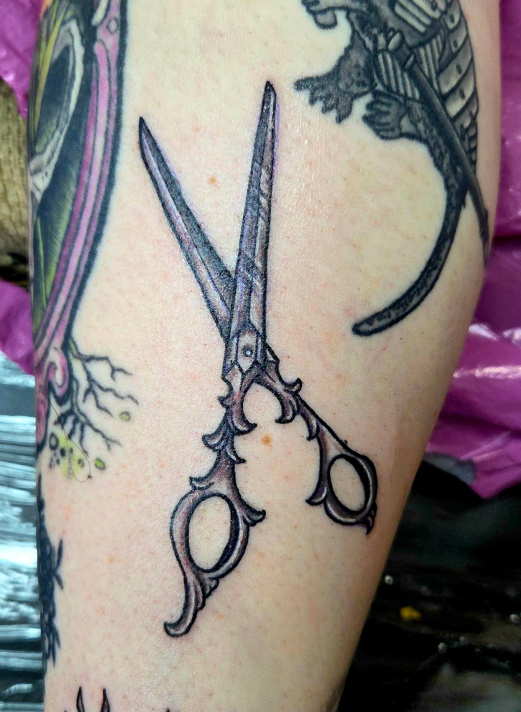 Neo-Traditional & Traditional tattoo by D Christi