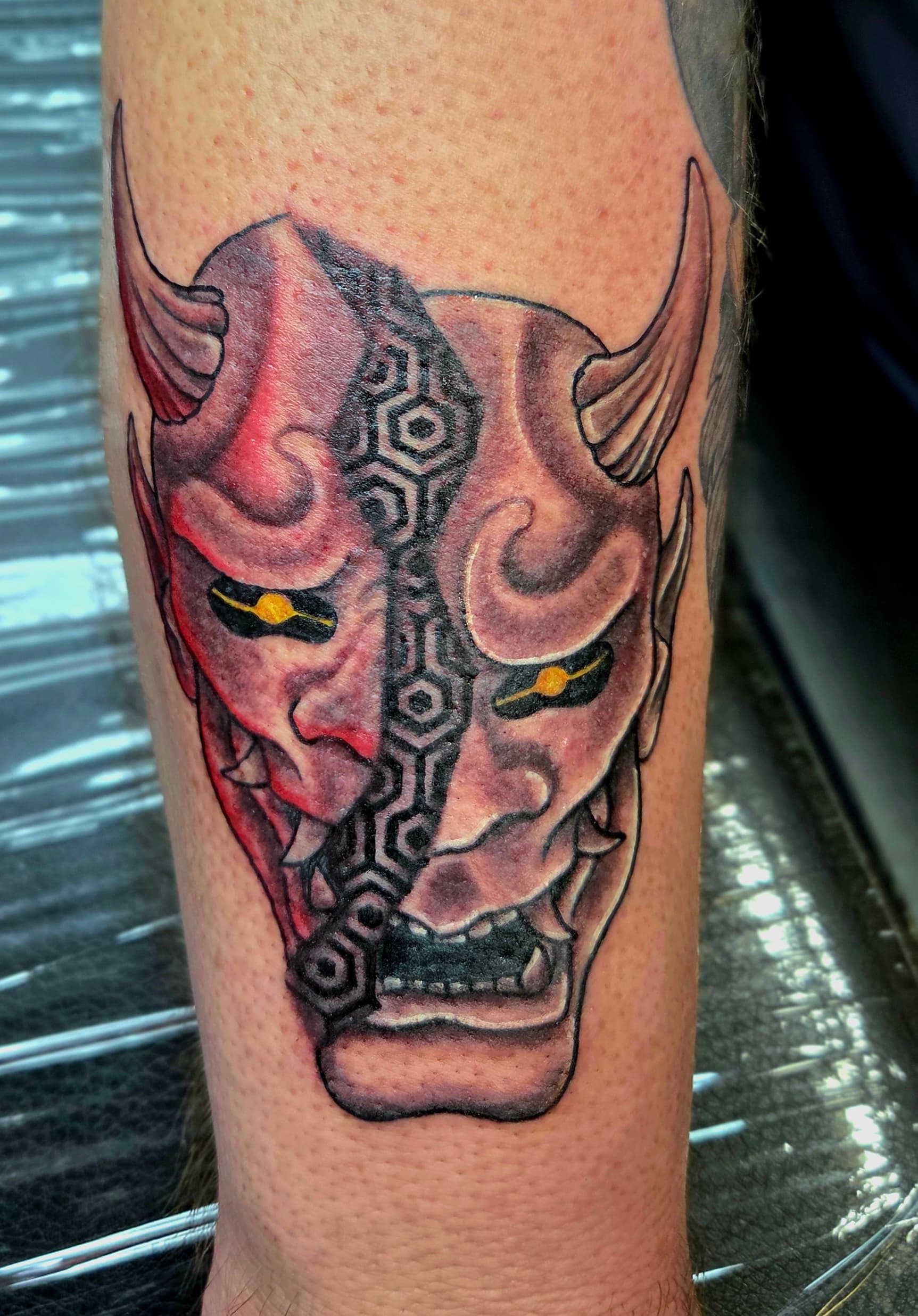 Neo-Traditional & Traditional tattoo by D Christi