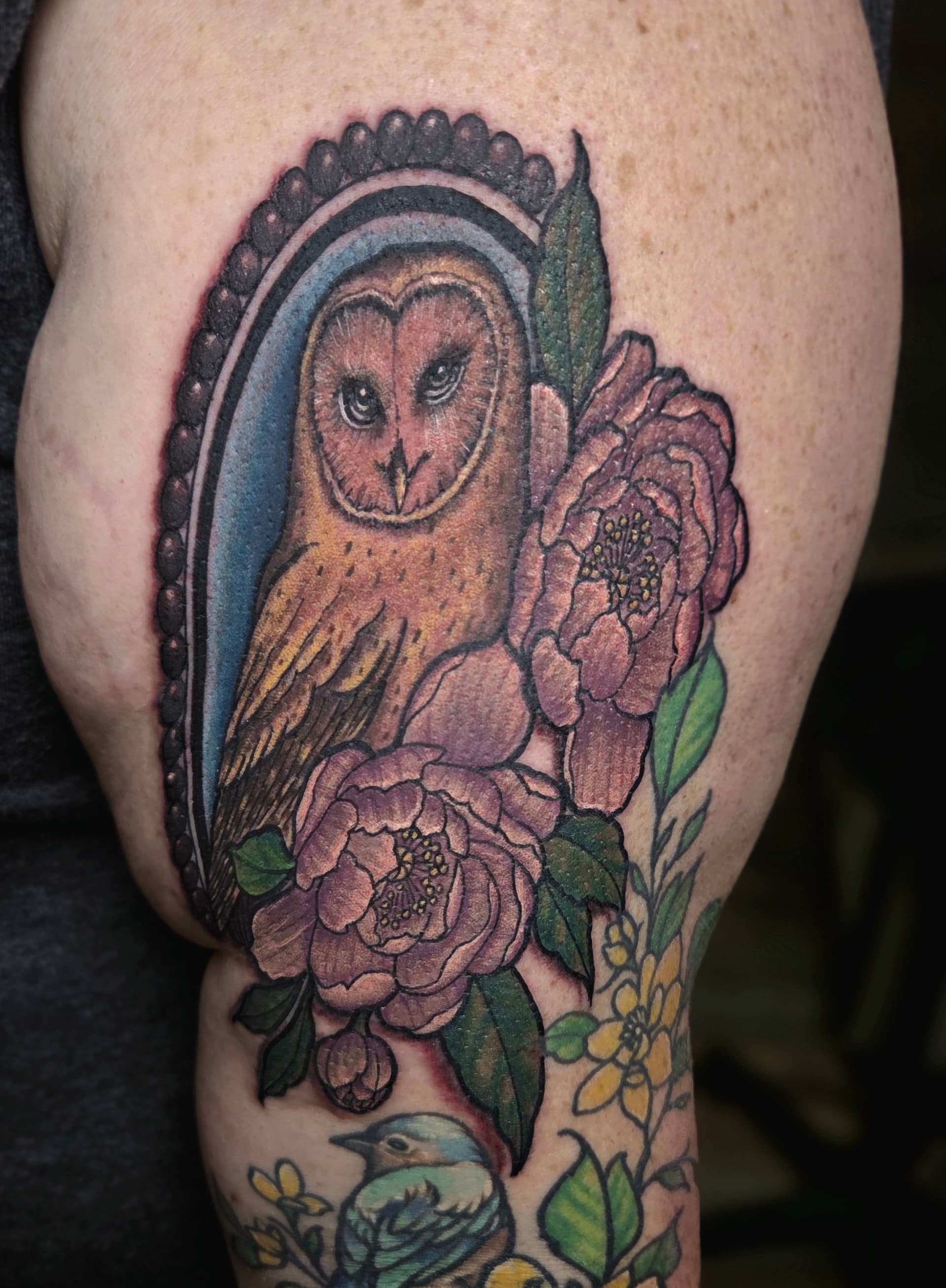 Neo-Traditional & Traditional tattoo by D Christi