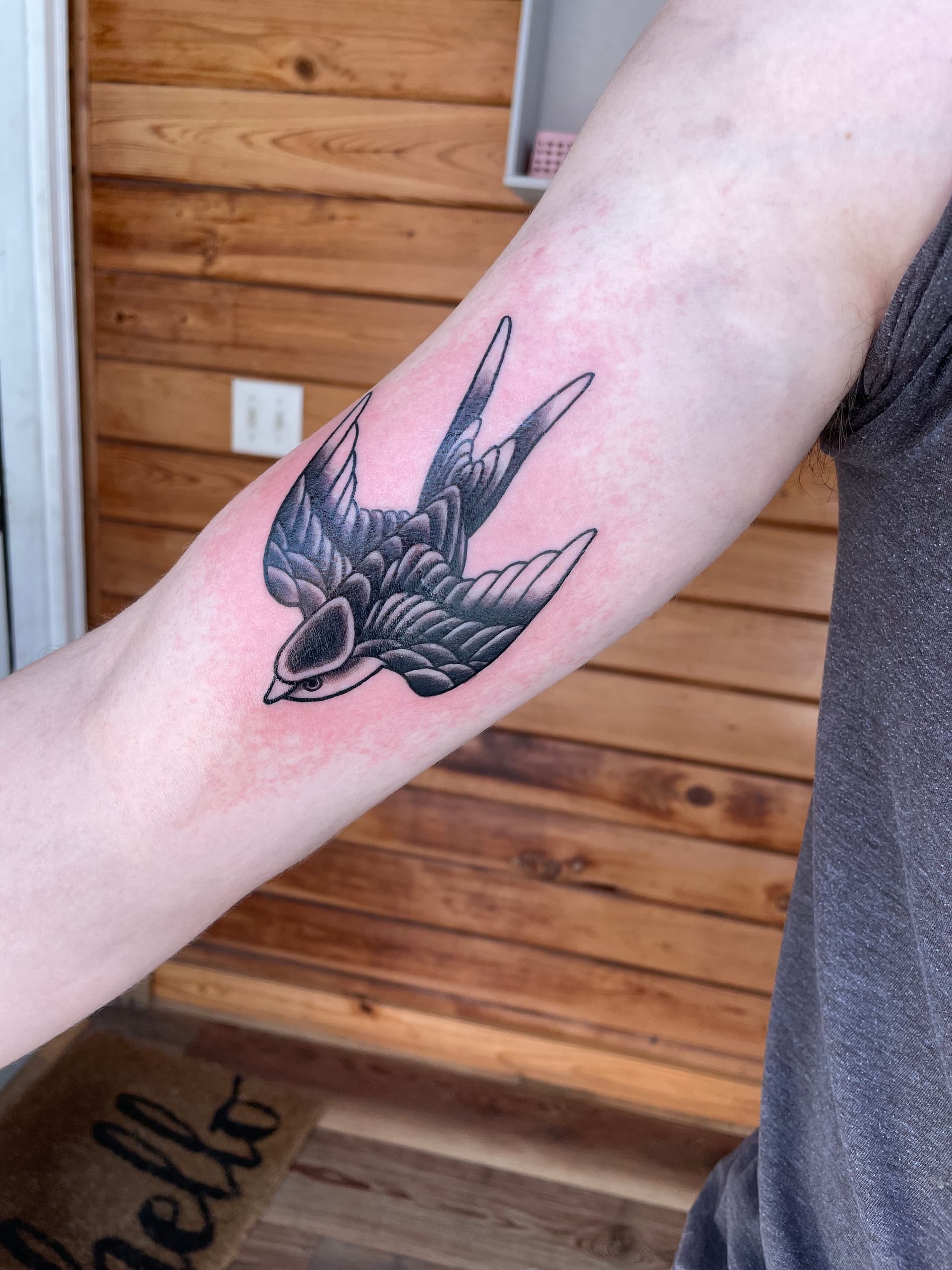 Neo-Traditional & Traditional tattoo by D Christi
