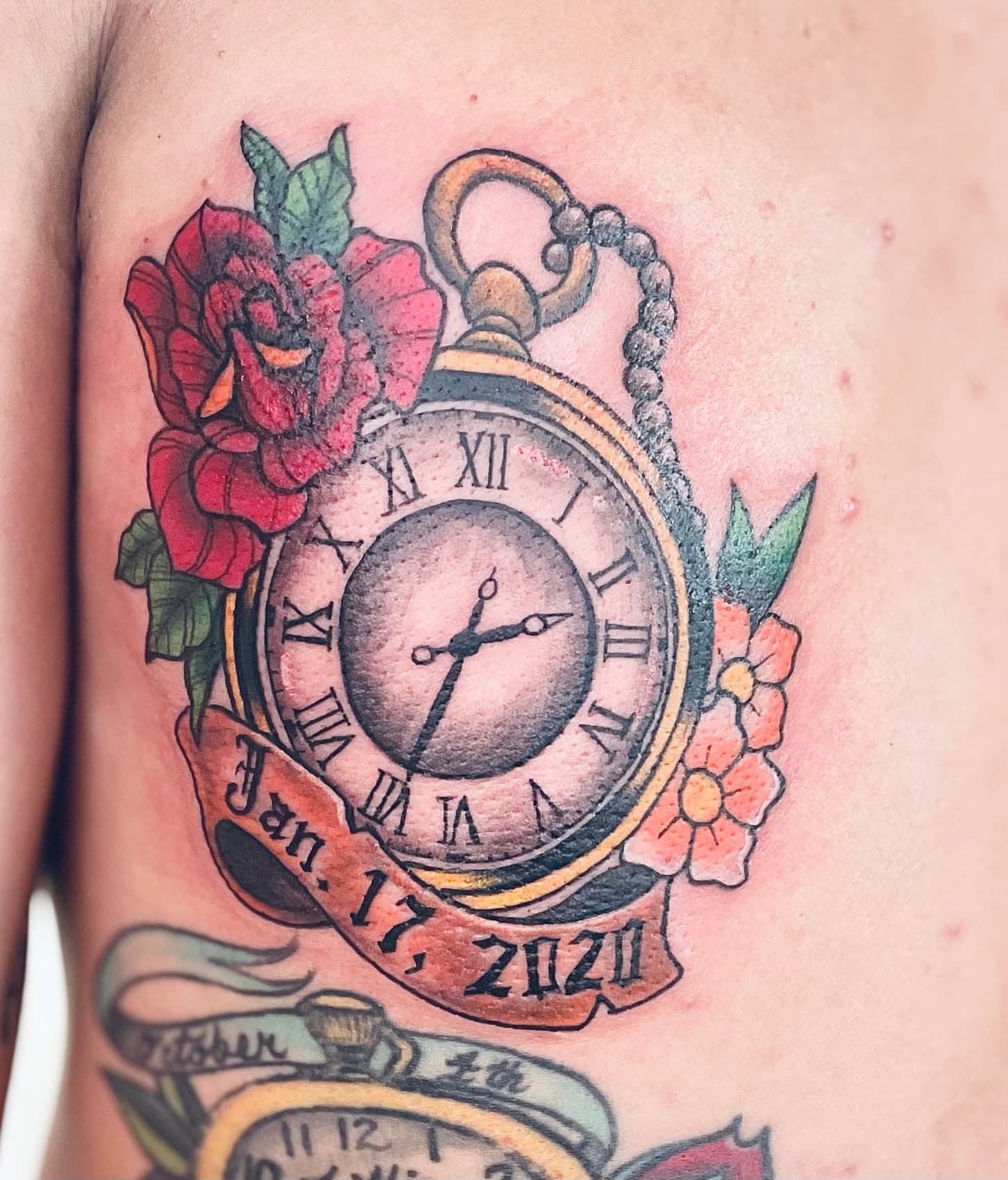Neo-Traditional & Traditional tattoo by D Christi