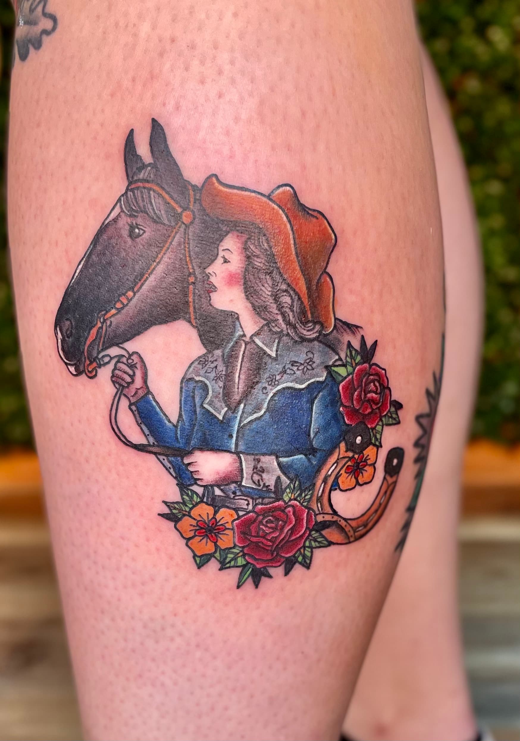 Neo-Traditional & Traditional tattoo by D Christi