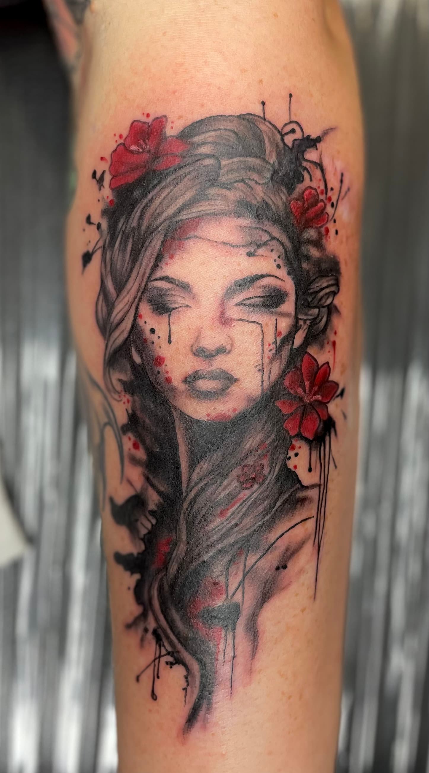 Portraits & Realism tattoo by D Christi