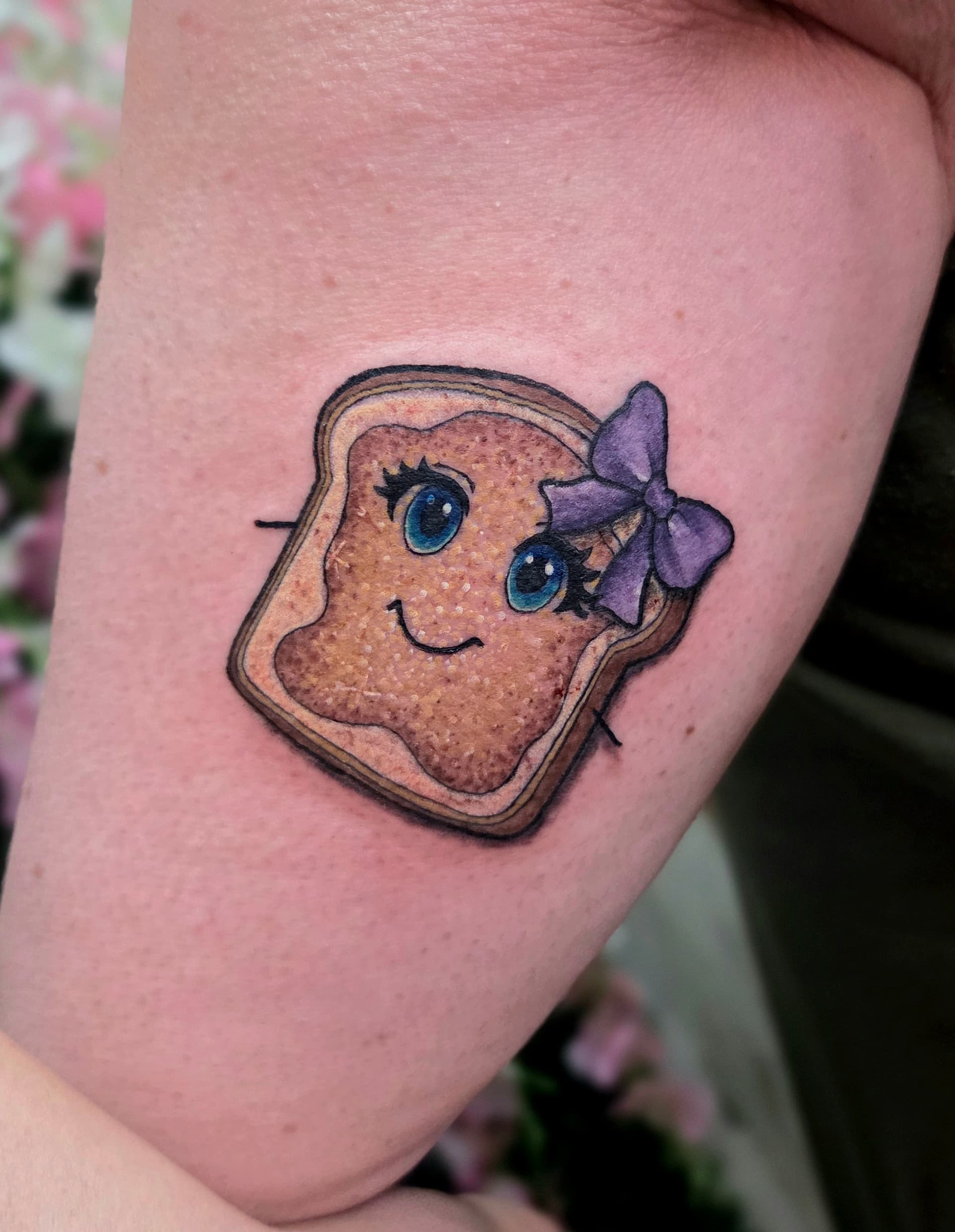 Watercolor & Glitter tattoo by D Christi