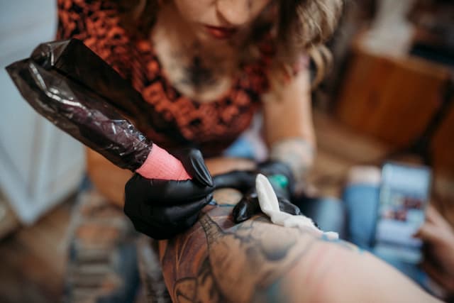 Tattoo work